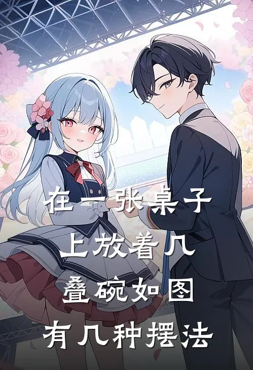 在一张桌子上放着几叠碗如图,有几种摆法