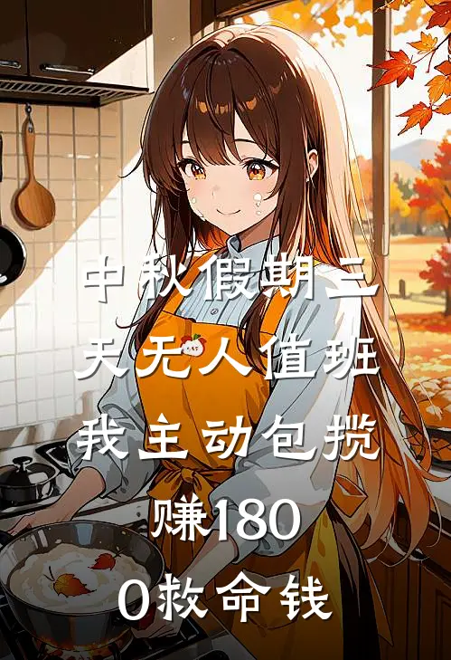 中秋假期三天无人值班，我主动包揽，赚1800救命钱