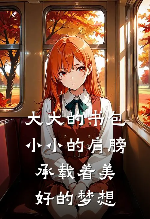 大大的书包小小的肩膀,承载着美好的梦想
