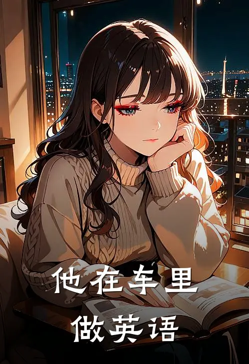 他在车里做英语