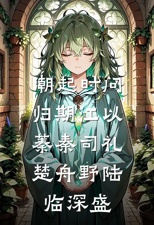 潮起时问归期江以蓁秦司礼楚舟野陆临深盛