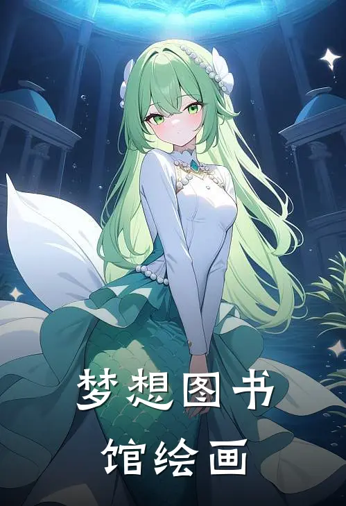 梦想图书馆绘画
