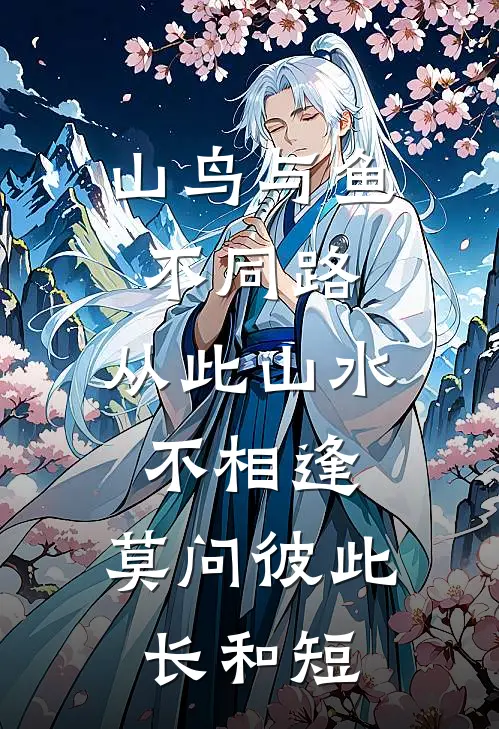 山鸟与鱼不同路,从此山水不相逢,莫问彼此长和短