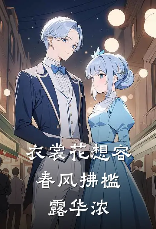 衣裳花想容,春风拂槛露华浓