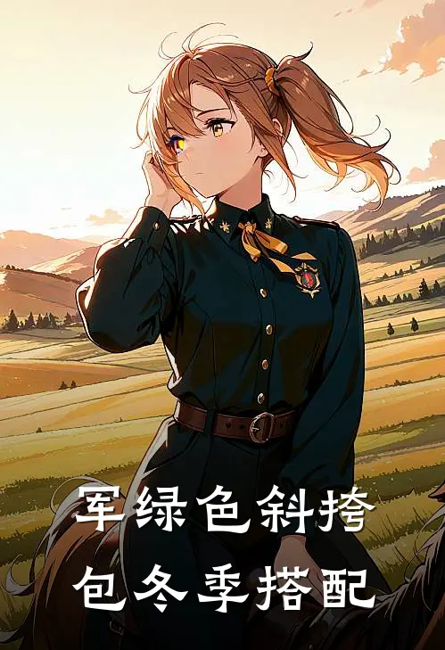 军绿色斜挎包冬季搭配