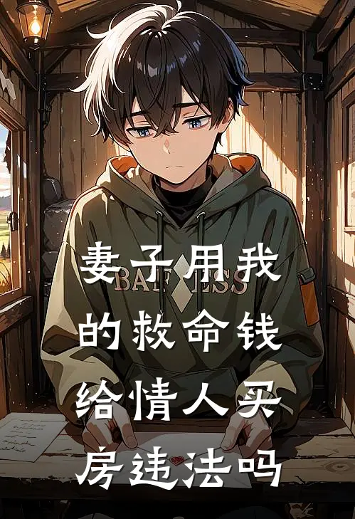 妻子用我的救命钱给情人买房违法吗