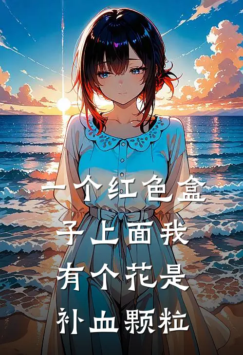 一个红色盒子上面我有个花是补血颗粒