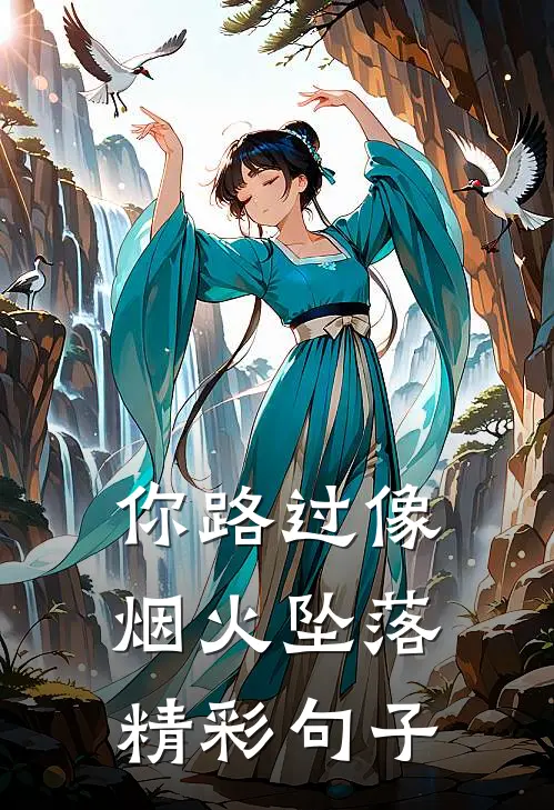 你路过像烟火坠落精彩句子