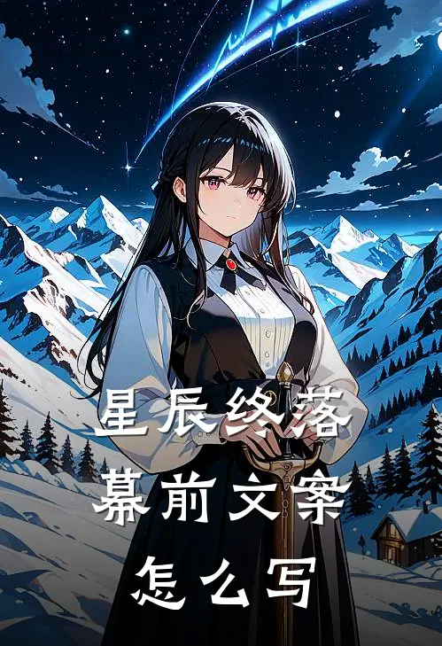 星辰终落幕前文案怎么写