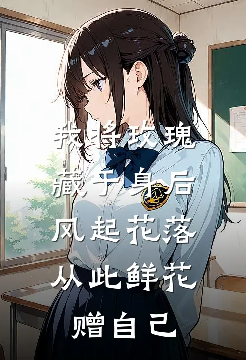 我将玫瑰藏于身后,风起花落,从此鲜花赠自己