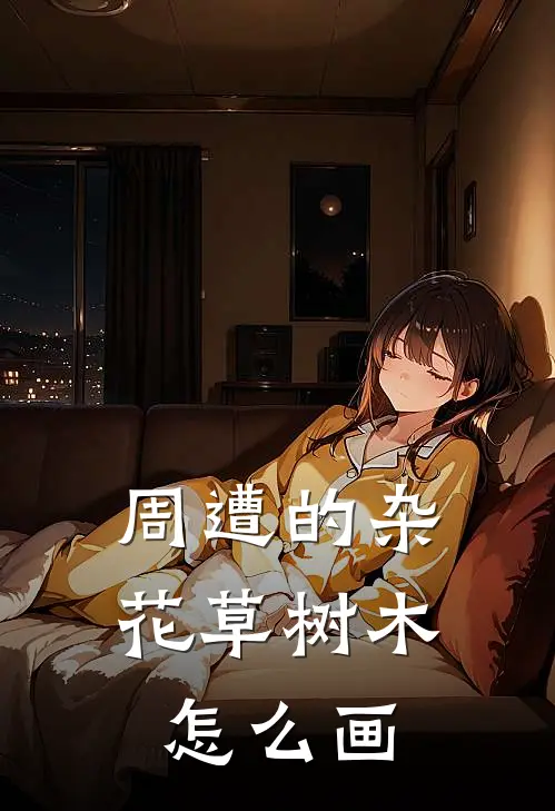 周遭的杂花草树木怎么画