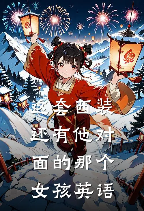 这套西装还有他对面的那个女孩英语