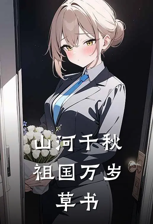 山河千秋,祖国万岁,草书