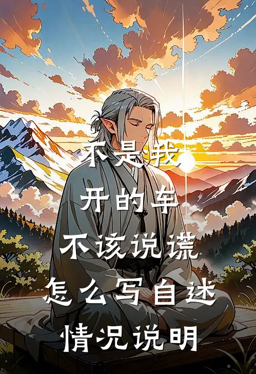 不是我开的车,不该说谎,怎么写自述情况说明