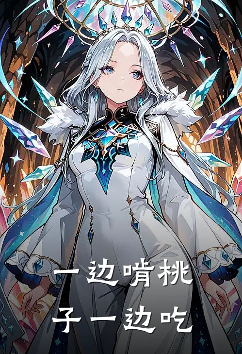 一边啃桃子一边吃