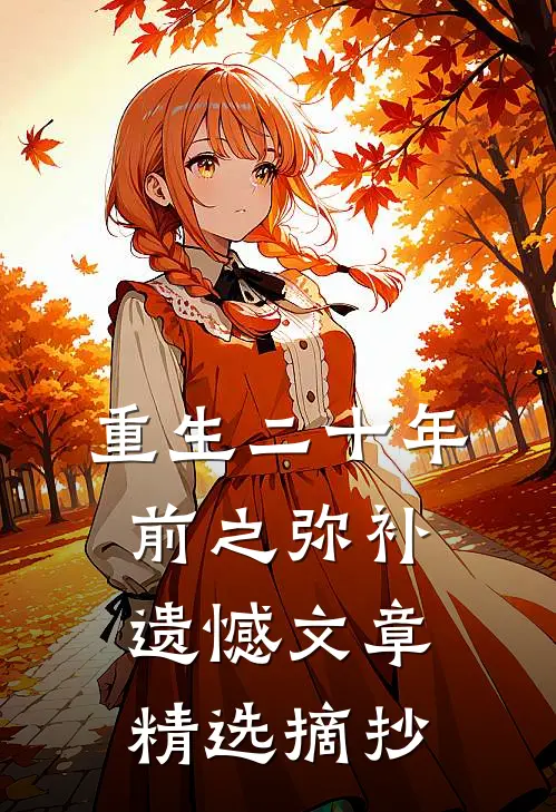 重生二十年前之弥补遗憾文章精选摘抄