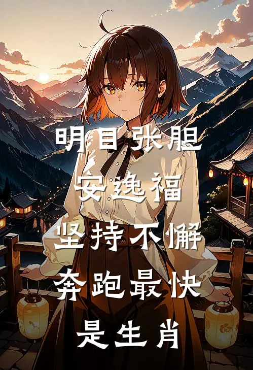 明目张胆安逸福,坚持不懈,奔跑最快是生肖