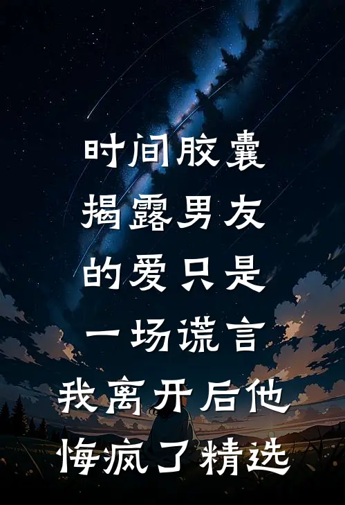 时间胶囊揭露男友的爱只是一场谎言，我离开后他悔疯了精选