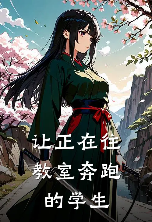 让正在往教室奔跑的学生
