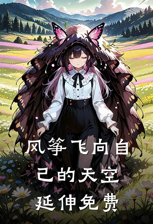 风筝飞向自己的天空延伸免费