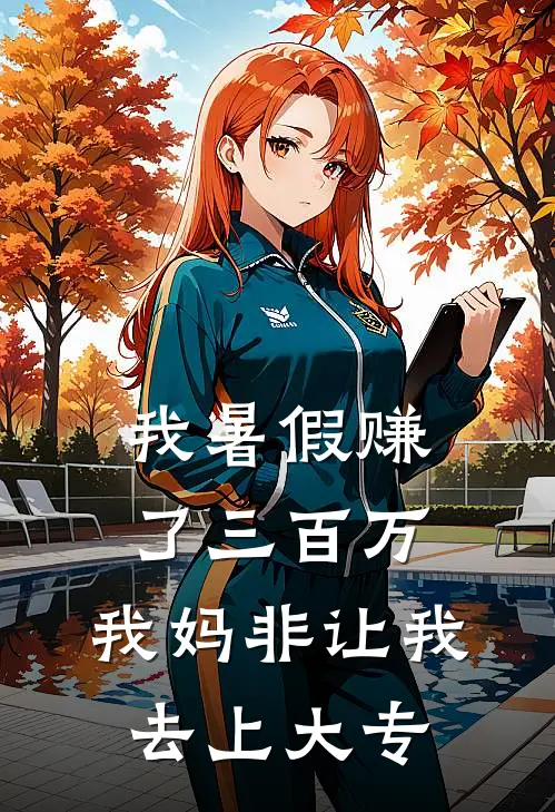 我暑假赚了三百万,我妈非让我去上大专可以吗