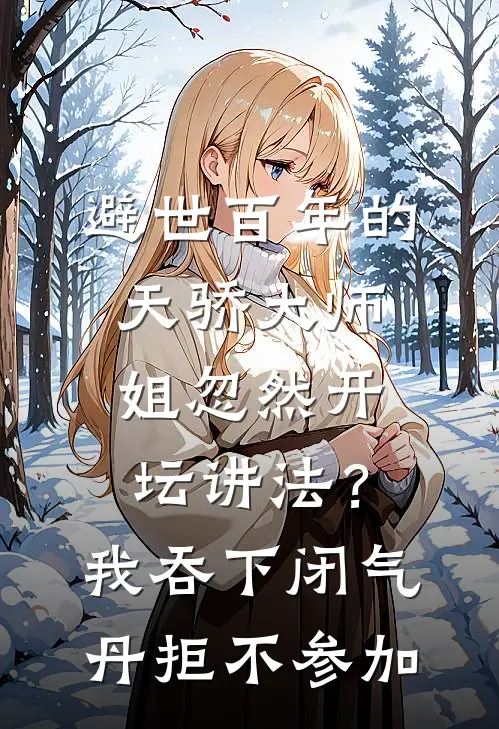 避世百年的天骄大师姐忽然开坛讲法？我吞下闭气丹拒不参加