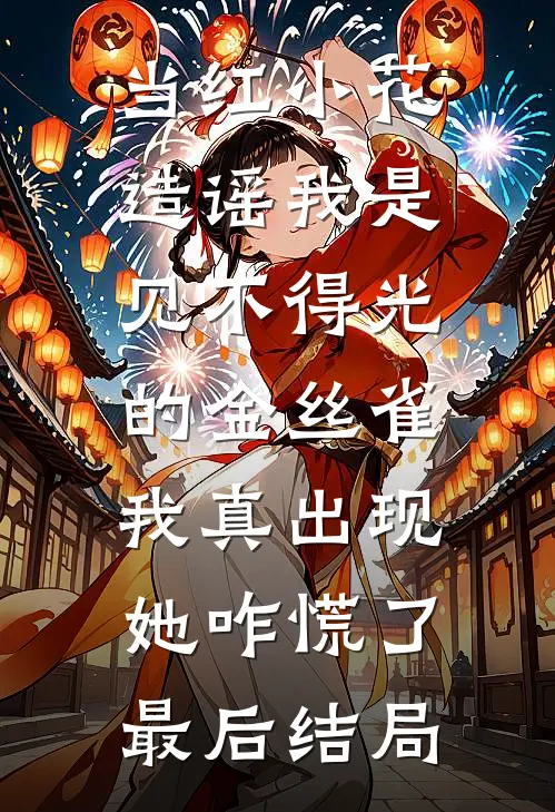 当红小花造谣我是见不得光的金丝雀，我真出现她咋慌了最后结局