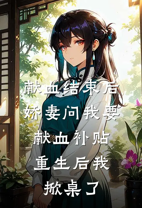 献血结束后娇妻问我要献血补贴，重生后我掀桌了