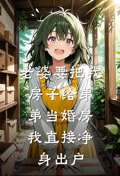 老婆要把我房子给弟弟当婚房,我直接净身出户可以吗?