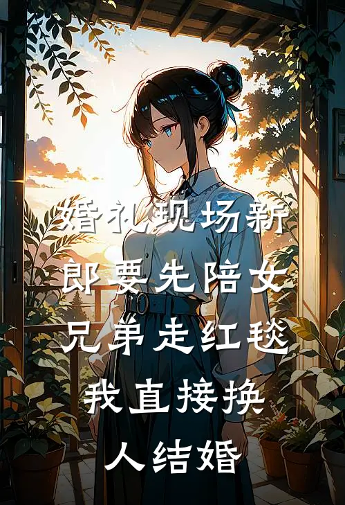 婚礼现场新郎要先陪女兄弟走红毯，我直接换人结婚