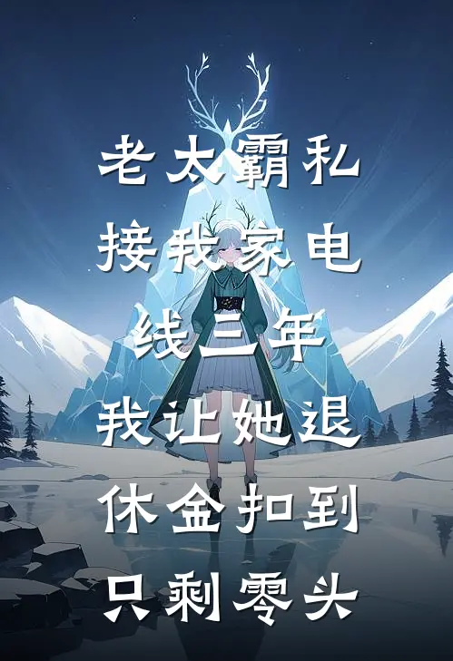 老太霸私接我家电线三年，我让她退休金扣到只剩零头