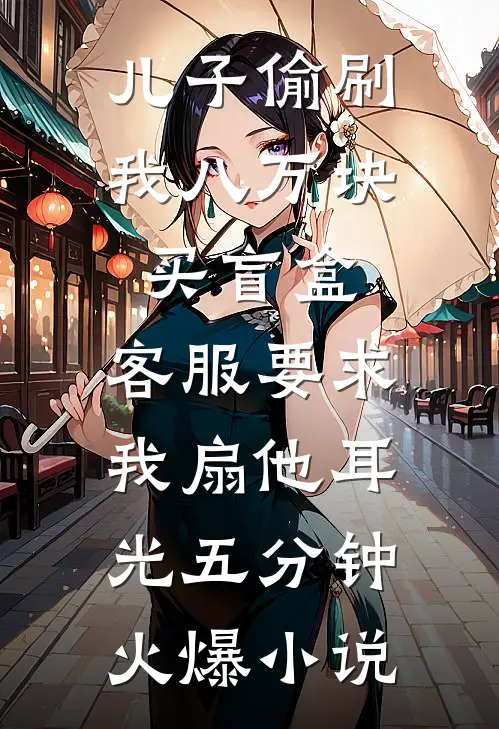 儿子偷刷我八万块买盲盒，客服要求我扇他耳光五分钟火爆小说