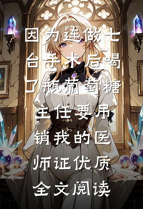 因为连做七台手术后喝了瓶葡萄糖，主任要吊销我的医师证优质全文阅读