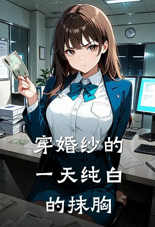 穿婚纱的一天纯白的抹胸