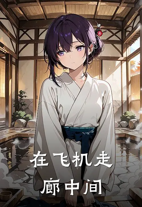 在飞机走廊中间