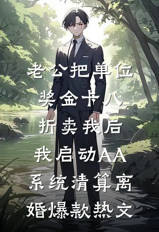 老公把单位奖金卡八折卖我后，我启动AA系统清算离婚爆款热文