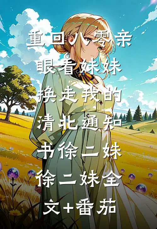 重回八零亲眼看妹妹换走我的清北通知书徐二姝徐二妹全文+番茄