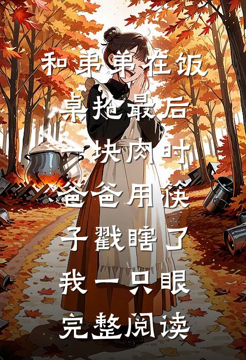 和弟弟在饭桌抢最后一块肉时，爸爸用筷子戳瞎了我一只眼完整阅读