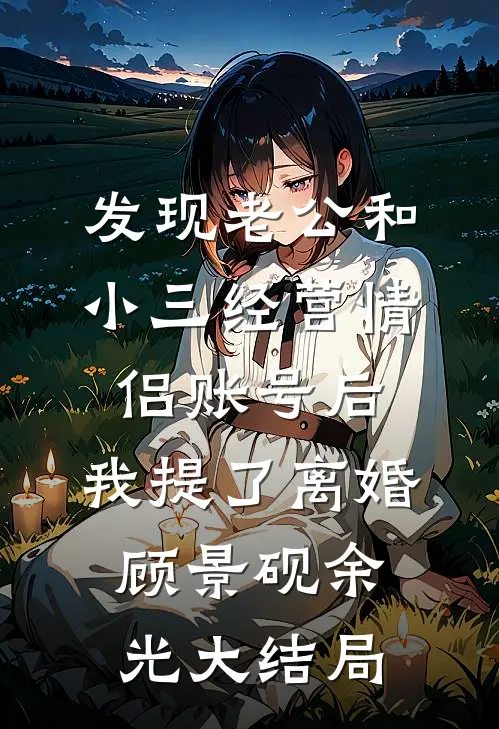 发现老公和小三经营情侣账号后，我提了离婚顾景砚余光大结局