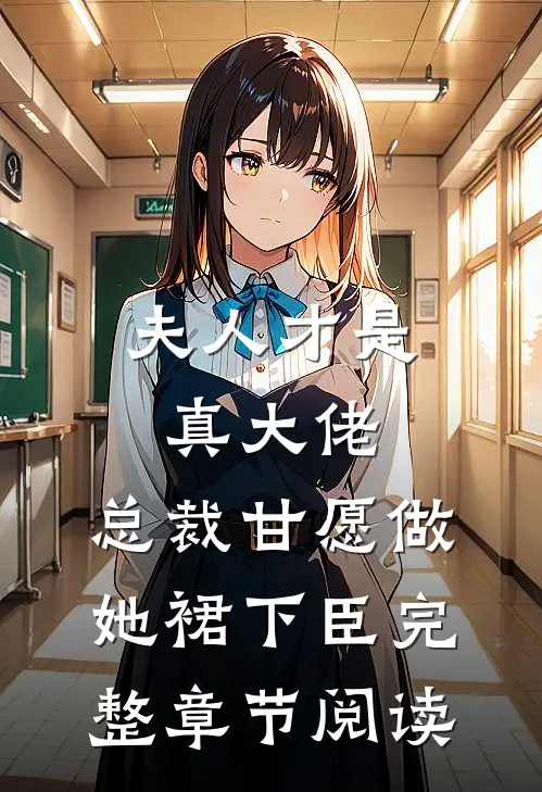 夫人才是真大佬，总裁甘愿做她裙下臣完整章节阅读
