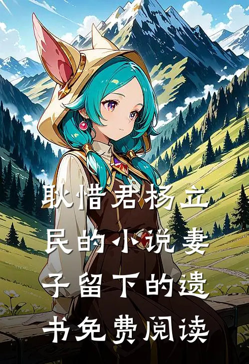 耿惜君杨立民的小说妻子留下的遗书免费阅读