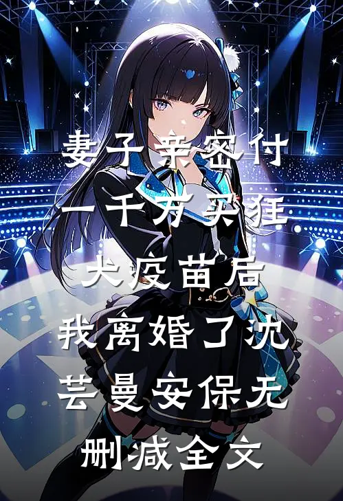 妻子亲密付一千万买狂犬疫苗后，我离婚了沈芸曼安保无删减全文