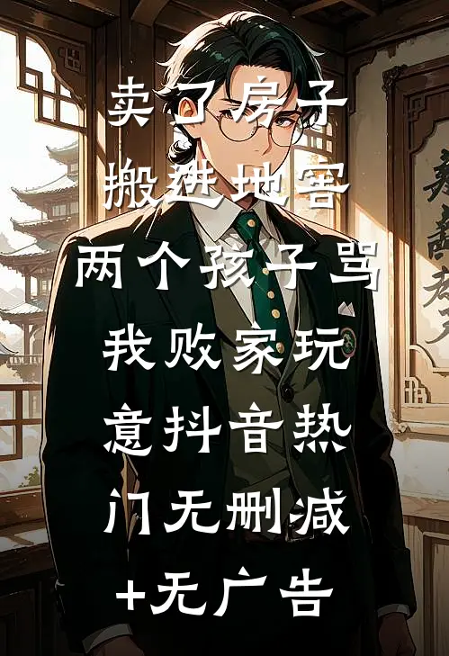 卖了房子搬进地窖，两个孩子骂我败家玩意抖音热门无删减+无广告