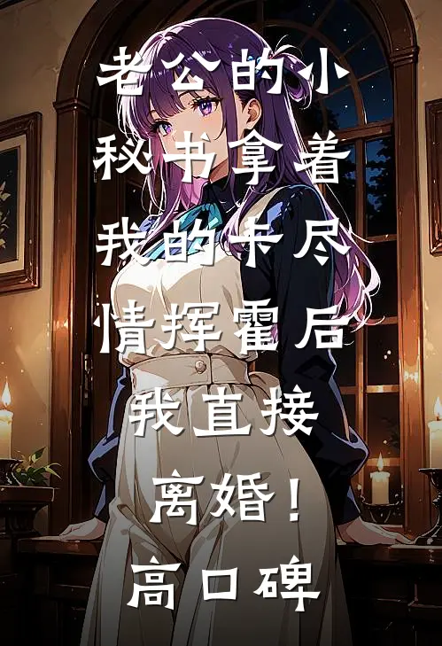 老公的小秘书拿着我的卡尽情挥霍后，我直接离婚！高口碑