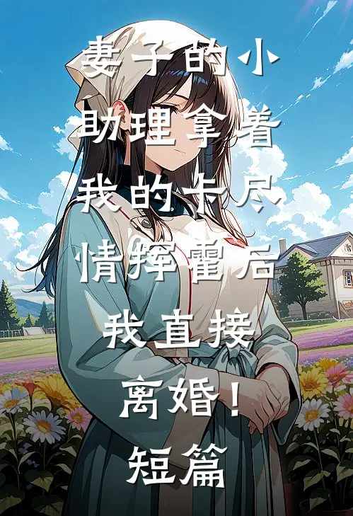 妻子的小助理拿着我的卡尽情挥霍后，我直接离婚！短篇