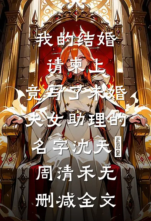 我的结婚请柬上，竟写了未婚夫女助理的名字沈天璟周清禾无删减全文