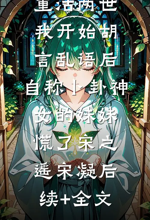 重活两世我开始胡言乱语后，自称卜卦神女的妹妹慌了宋之遥宋凝后续+全文