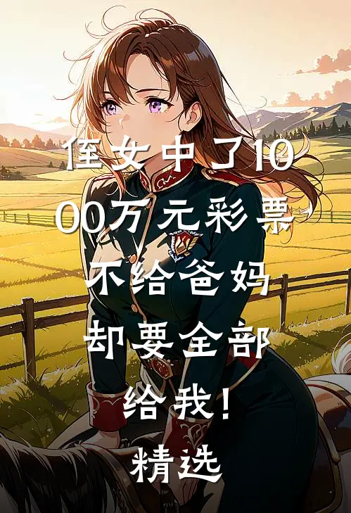 侄女中了1000万元彩票，不给爸妈却要全部给我!精选