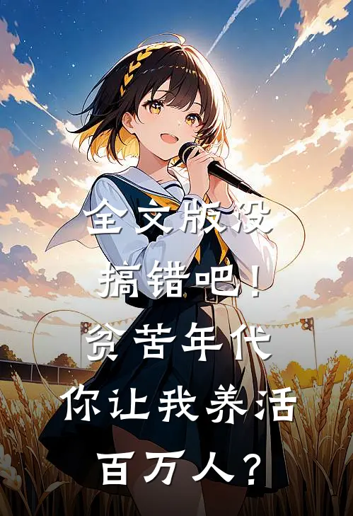 全文版没搞错吧！贫苦年代，你让我养活百万人？