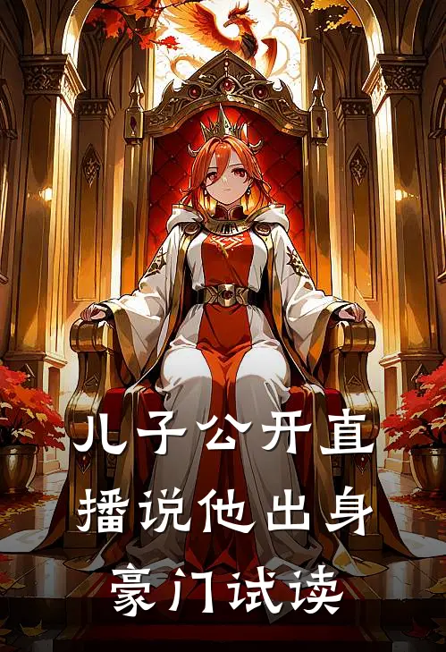 儿子公开直播说他出身豪门试读